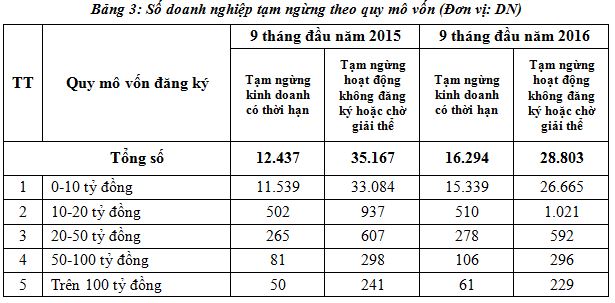 Hơn 53.400 doanh nghiệp dừng hoạt động, phá sản trong 9 tháng - Ảnh 1.