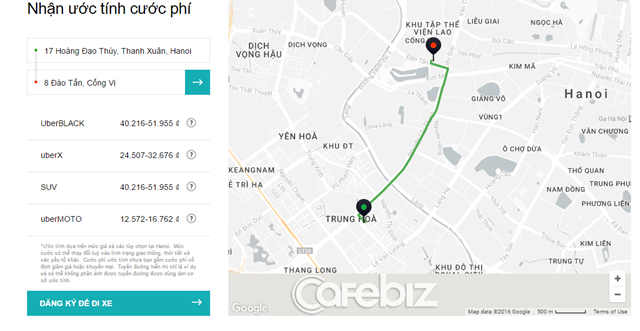 Tăng giá cước 50%, uberX chuẩn bị nói lời chia tay với người Hà Nội? - Ảnh 2.