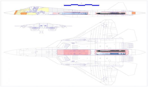 Máy bay tàng hình PAK FA T-50 lộ...thiết bị khủng  - Ảnh 1.