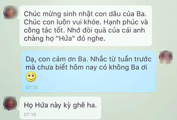 Nàng dâu khoe được bố mẹ chồng chúc sinh nhật, mua cua về đãi làm người người ghen tị - Ảnh 2.