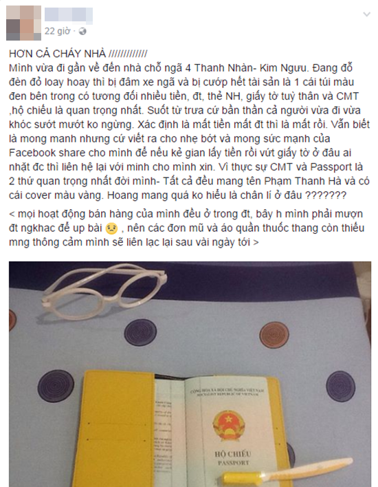 Hàng loạt chị em lo sợ trước thủ đoạn dàn cảnh đâm xe rồi cướp tài sản trên đường phố Hà Nội - Ảnh 1.