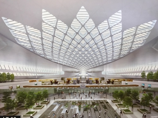 Công bố 9 phương án kiến trúc sân bay Long Thành để lấy ý kiến - Ảnh 2.