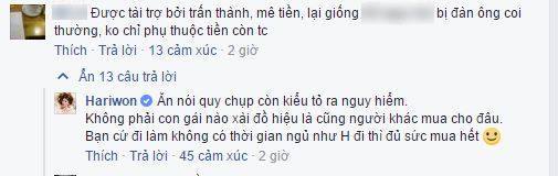 Bị chỉ trích mê tiền, dựa hơi Trấn Thành, Hari Won bất ngờ phản pháo - Ảnh 2.