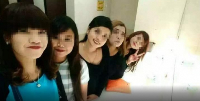 Video: Nhóm thiếu nữ ăn trộm mỹ phẩm, giấu trong áo ngực chuồn ra ngoài rồi còn chụp ảnh selfie - Ảnh 3.