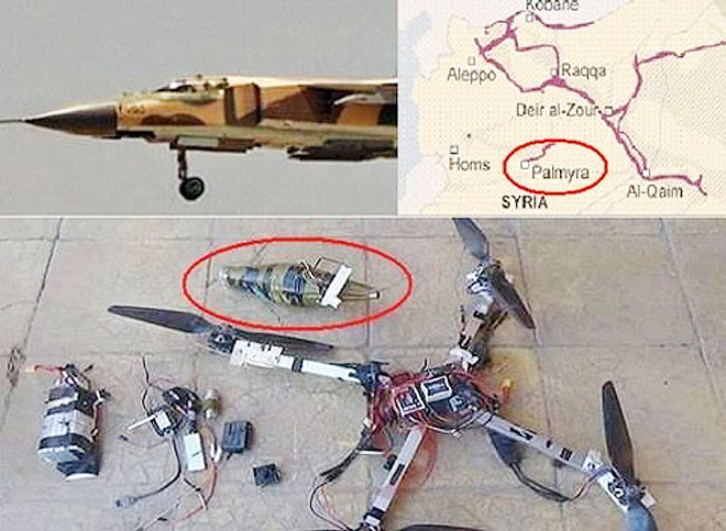 IS tung vào trận máy bay không người lái mang bom cảm tử - Ảnh 1.