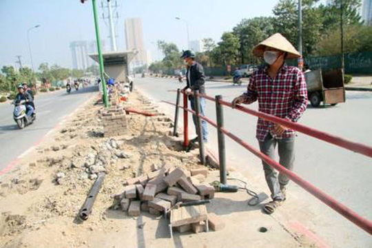 Ngày 15-12, buýt nhanh không chạy thử trên đường phố Hà Nội - Ảnh 1.