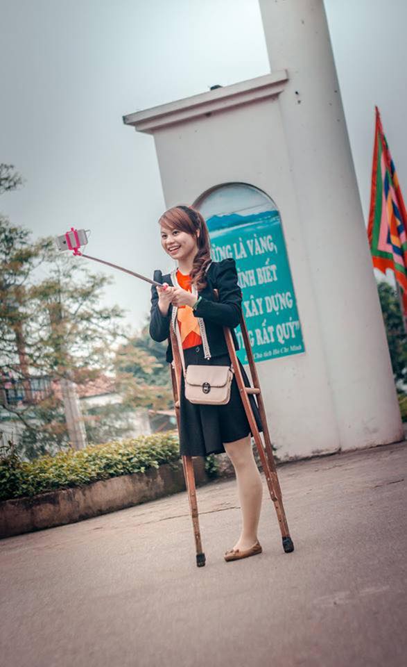 Cuộc sống khó tin của cô gái Bắc Giang một chân sau 8 tháng gây bão mạng - Ảnh 1.