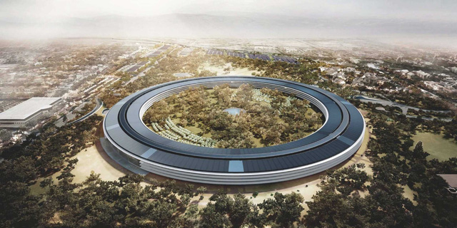 Tham quan phía bên trong trụ sở mới trị giá 5 tỷ USD cực nguy nga, hoành tráng của Apple tại Cupertino - Ảnh 2.