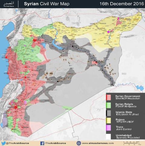 Toàn cảnh chiến trường Syria 2016: Khởi sắc nhưng vẫn lo âu  - Ảnh 2.