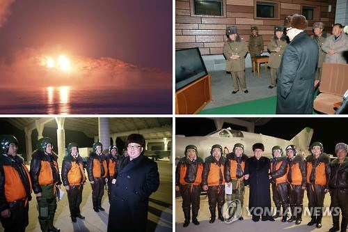 Ông Kim Jong Un thị sát pháo binh huấn luyện trong đêm - Ảnh 1.