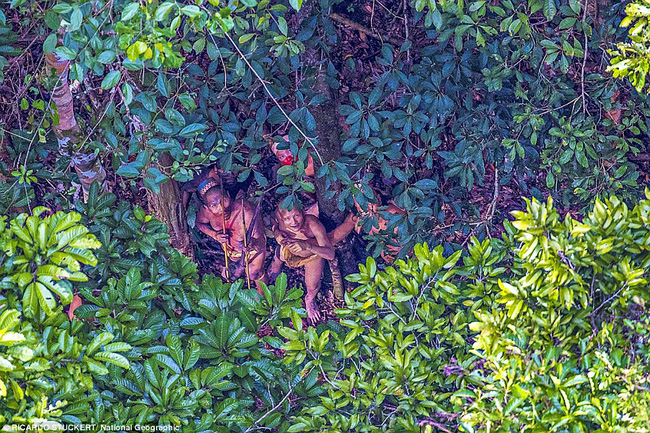 Những hình ảnh về bộ lạc sống trong rừng rậm Amazon như tổ tiên của mình cách đây 20.000 năm - Ảnh 1.