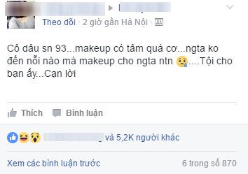 Tội cho cô gái đó: Cô dâu 9X bị make up “già như trái cà” trong lễ cưới khiến chị em lắc đầu chua xót - Ảnh 2.