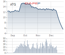 Cổ phiếu ATG giảm sàn 11 phiên liên tiếp, lãnh đạo công ty lên tiếng trấn an nhà đầu tư - Ảnh 1.