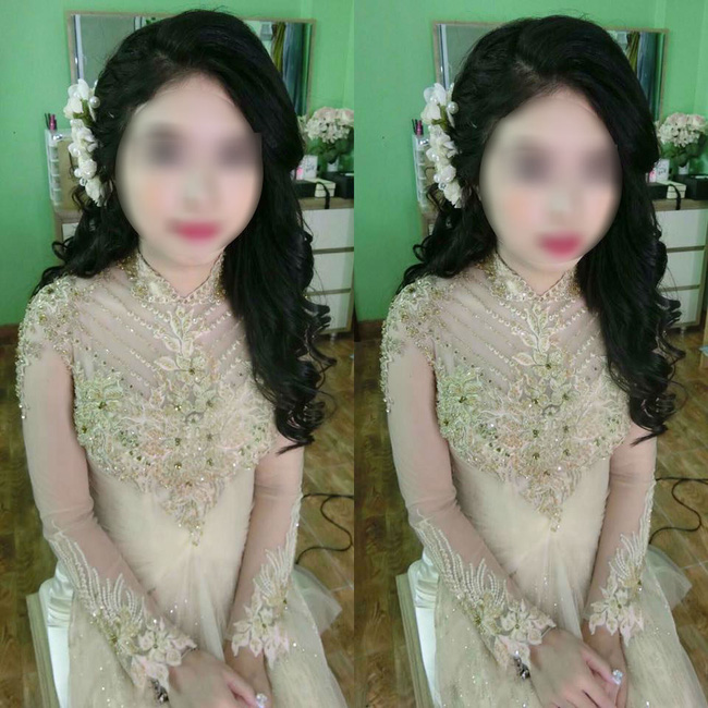  Sự cố cô dâu xinh đẹp bị lôi lên Facebook vì cái hoa cài đầu bỗng dưng mất tích - Ảnh 1.