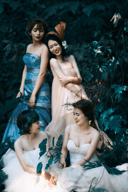Thích thú bộ ảnh cô dâu đơn thân của 4 hotgirl Thái Nguyên - Ảnh 10.