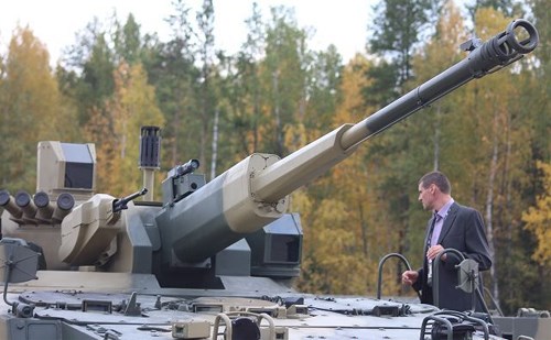 Nga giới thiệu xe BMP-3K mới với pháo 57 mm - Ảnh 2.