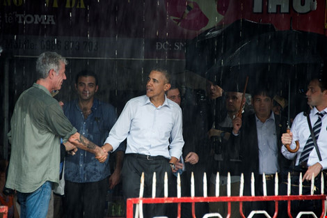 Tổng hợp những hình ảnh bình dị của Tổng thống Obama - Ảnh 8.