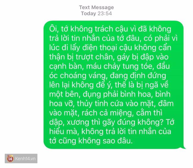 1001 câu để đối phó với những người nhắn tin mãi không thèm trả lời - Ảnh 14.