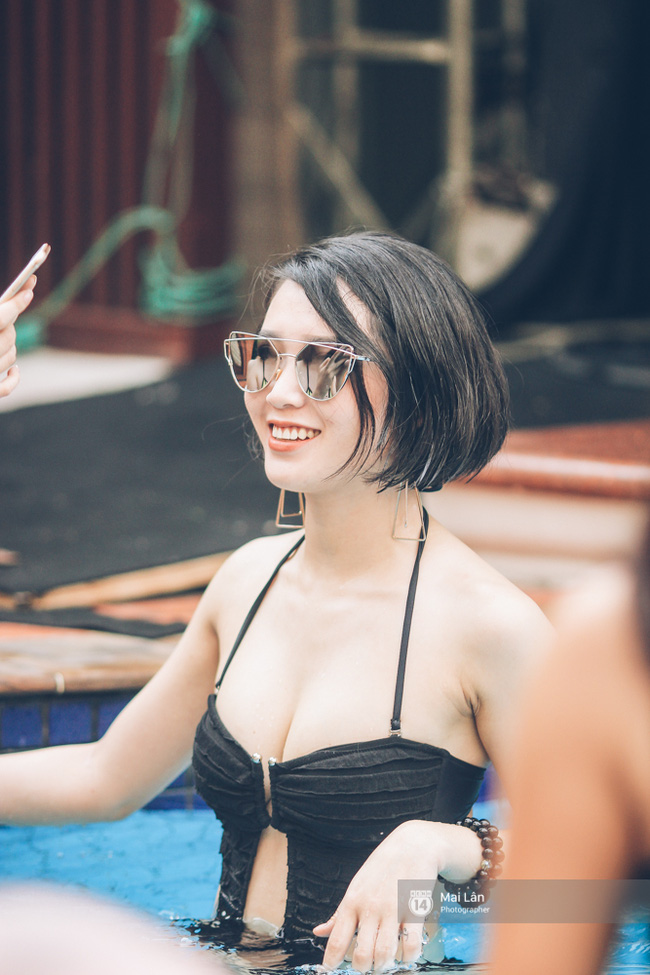 Pool party cuối tuần - Con gái Hà Nội, khi muốn sexy thì cũng sexy hết cỡ! - Ảnh 16.