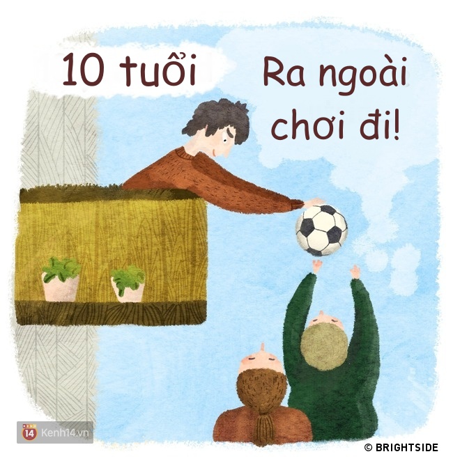 Bộ tranh: Chúng ta của những năm 10, 25 và 40 tuổi - đều là những người khác nhau! - Ảnh 16.