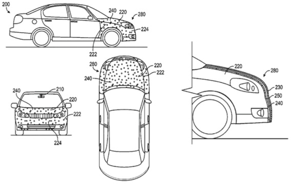 Google có bằng sáng chế mới giúp xe tự lái lỡ đâm người cũng khó mất mạng - Ảnh 2.