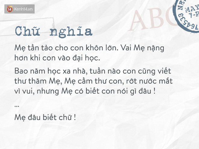 10 mẩu chuyện nhỏ xíu nhưng đủ cho bạn thấy, tình yêu của mẹ là rộng lớn nhất - Ảnh 2.