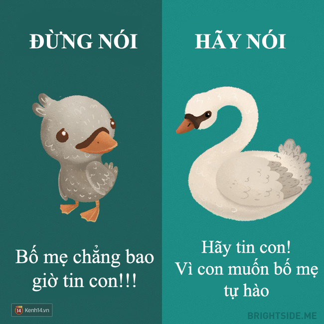 Cùng một câu nói, hãy nói sao để bố mẹ đừng tổn thương... - Ảnh 2.