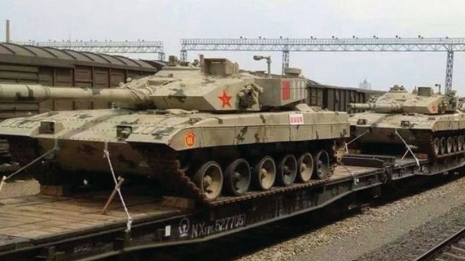 Trung Quốc hé lộ xe tăng chiến đấu mới sẽ đọ sức với Nga - Ảnh 2.