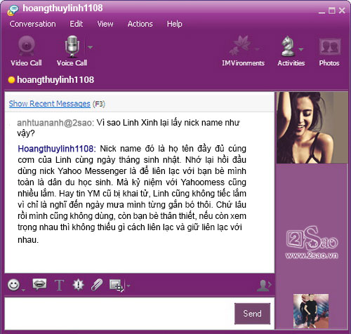 Bạn sẽ bất ngờ với loạt nick Yahoo! Messenger của Sao Việt trước khi bị khai tử - Ảnh 2.