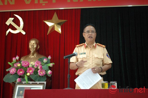 Trưởng phòng CSGT HN: “Người bị phạt không phục cứ phản ảnh là được giải quyết” - Ảnh 1.