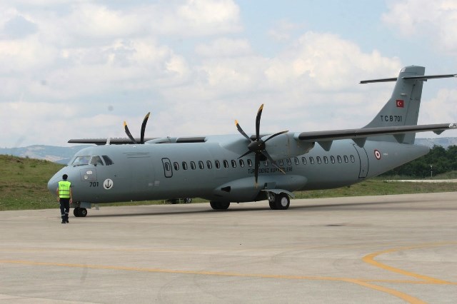 Máy bay chống ngầm ATR-72 600 của Thổ Nhĩ Kỳ thử nghiệm thành công - Ảnh 1.