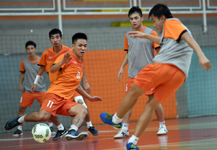 Trưởng đoàn Trần Anh Tú không đặt mục tiêu cho ĐT Futsal Việt Nam - Ảnh 1.