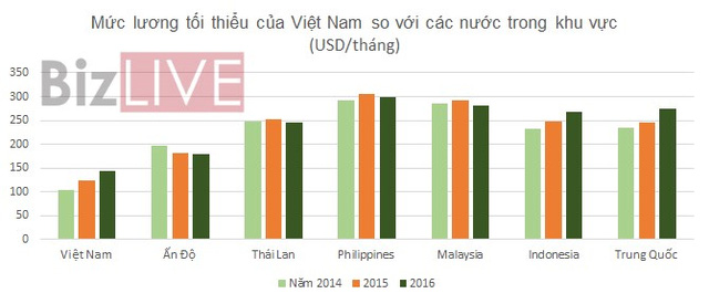 Lương tối thiểu ở Việt Nam tăng quá cao? - Ảnh 2.