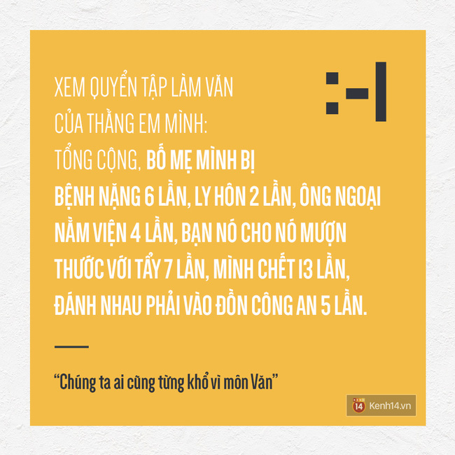 Chúng ta, ai cũng từng khổ vì môn Văn như thế... - Ảnh 2.