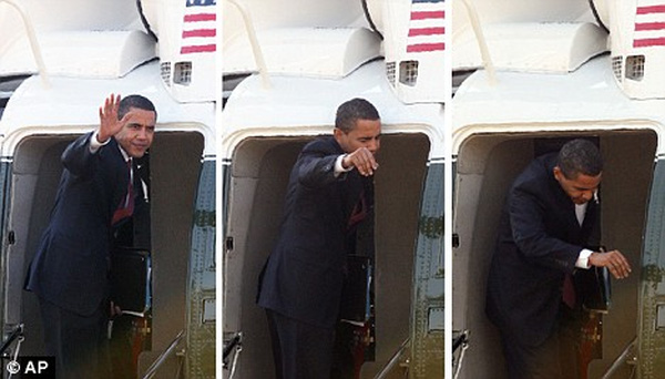 Cách ông Obama xử lý những tình huống trớ trêu trước đám đông sẽ khiến bạn bật cười - Ảnh 3.