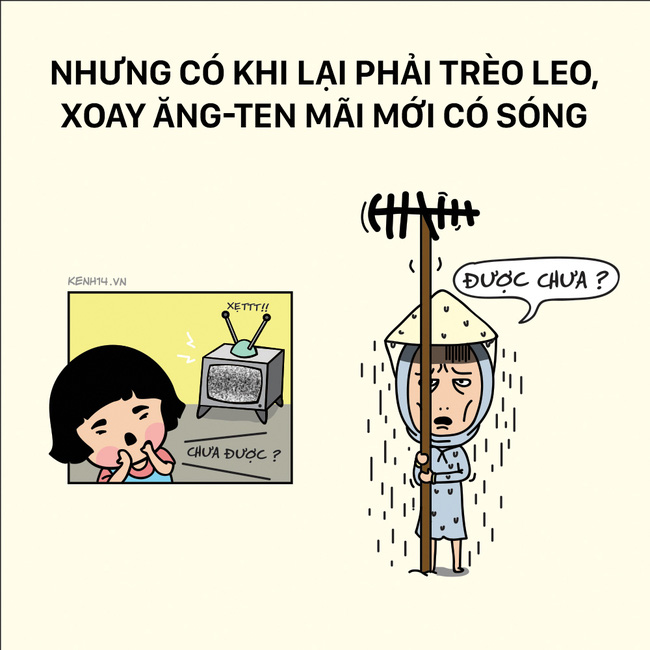 Chúng mình, ai cũng từng có những kỷ niệm thế này với chiếc tivi ăng-ten... - Ảnh 3.