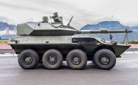  Centauro II - Xe bọc thép bánh lốp mới nhất của Italia  - Ảnh 3.