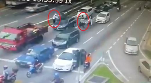 Malaysia: Chủ nợ bị bắn xối xả giữa ngã tư đường - Ảnh 3.