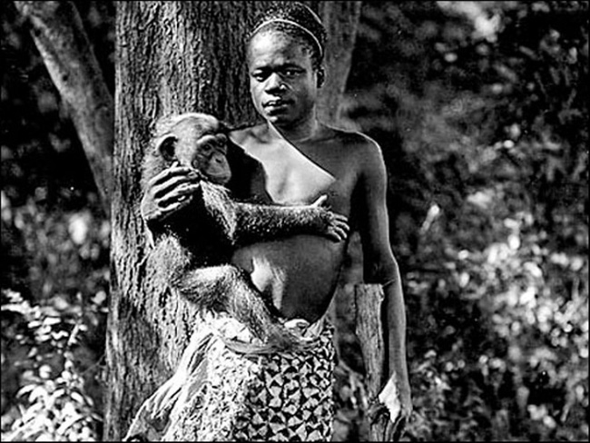 Bức ảnh bé gái châu Phi đứng trong chuồng: Câu chuyện đau lòng về những vườn thú người tại châu Âu - Ảnh 4.