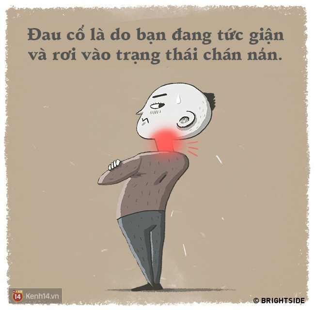 Từ những vị trí bị đau trên cơ thể biết được vấn đề tâm lý bạn đang phải chịu - Ảnh 4.