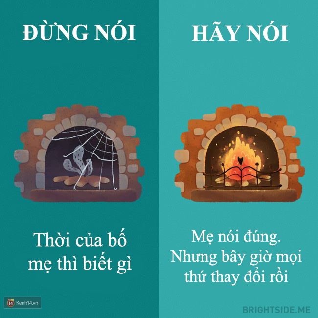 Cùng một câu nói, hãy nói sao để bố mẹ đừng tổn thương... - Ảnh 4.