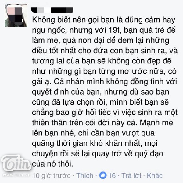 Tâm sự xé lòng của nữ sinh yêu lầm người, sớm làm mẹ - Ảnh 4.