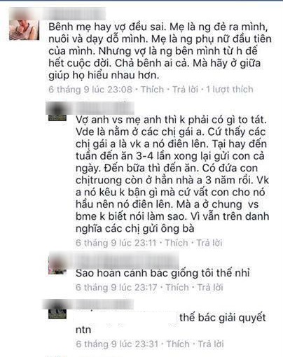 Tranh cãi kịch liệt chuyện ông chồng mệt mỏi không biết nên bênh mẹ hay bênh vợ đang bầu - Ảnh 4.