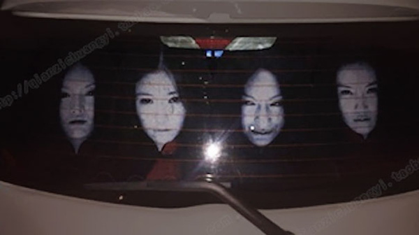 Sự thật phía sau những hình ảnh ma nữ kinh dị xuất hiện sau xe ô tô - Ảnh 5.