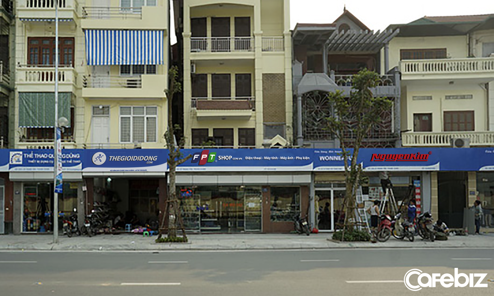 Ngắm bảng hiệu Thế giới di động, FPT Shop, Nguyễn Kim được quy hoạch đồng bộ trên con phố kiểu mẫu của Thủ đô - Ảnh 5.