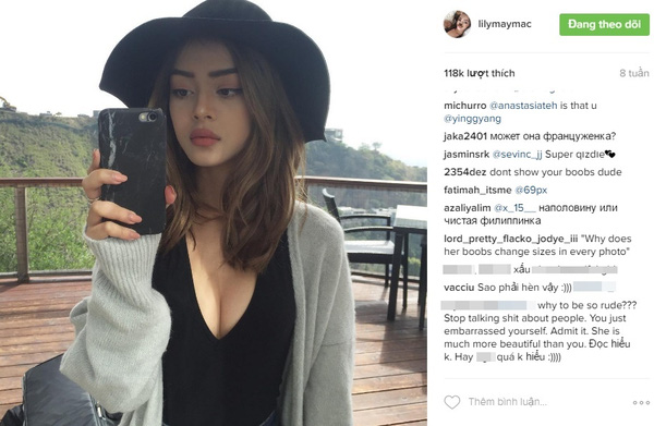 Ngán ngẩm cảnh dân mạng Việt tràn vào Instagram Lily Maymac chửi bới thậm tệ - Ảnh 5.