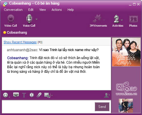 Bạn sẽ bất ngờ với loạt nick Yahoo! Messenger của Sao Việt trước khi bị khai tử - Ảnh 5.