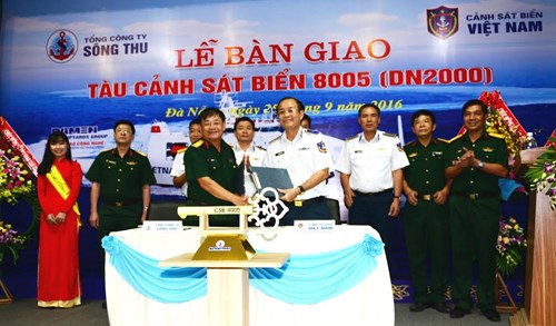 Bàn giao tàu CSB 8005 hiện đại hàng đầu Việt Nam - Ảnh 1.