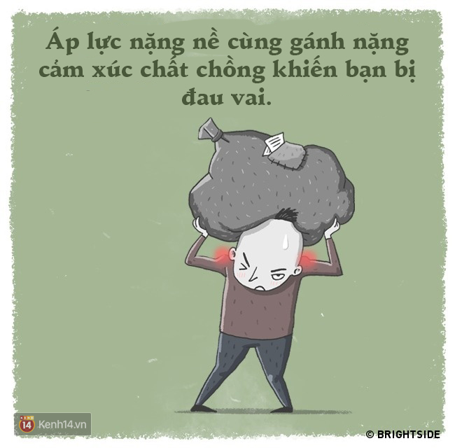 Từ những vị trí bị đau trên cơ thể biết được vấn đề tâm lý bạn đang phải chịu - Ảnh 6.