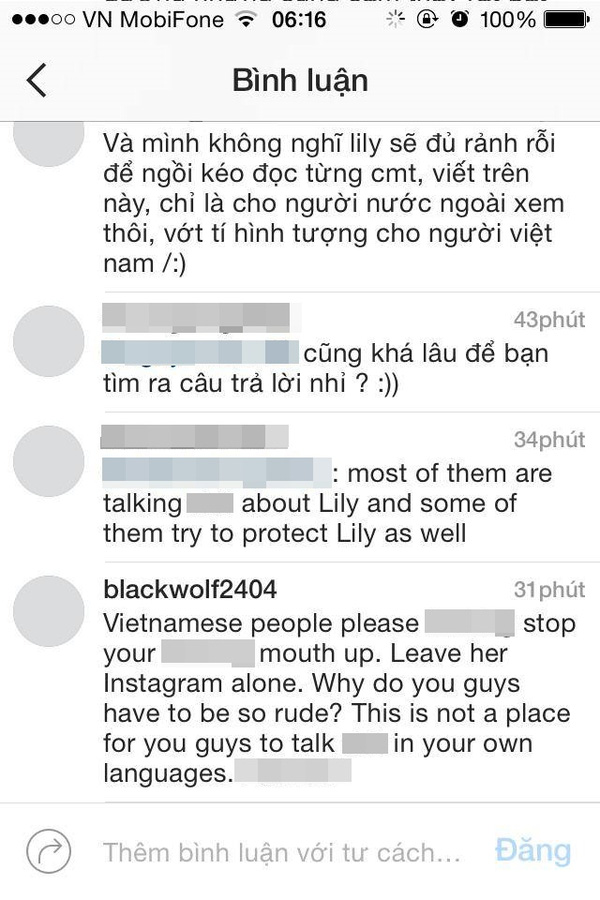 Ngán ngẩm cảnh dân mạng Việt tràn vào Instagram Lily Maymac chửi bới thậm tệ - Ảnh 7.